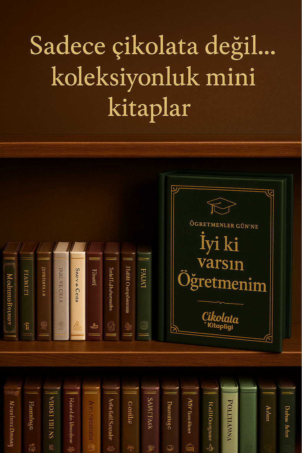 Çikolata Kitaplığı ( Bazı Hediyeler, Ömür Boyu Saklanır )